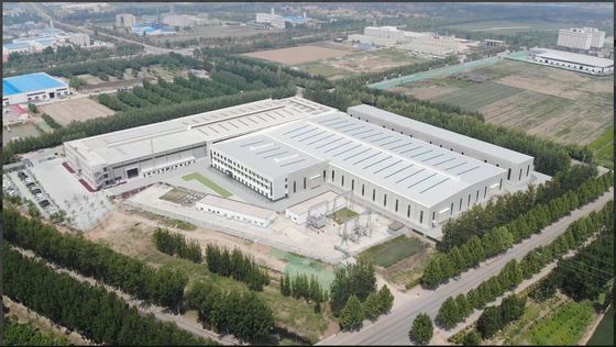 3 ডি মডেল অঙ্কন দীর্ঘস্থায়ী ইস্পাত ফ্রেম গুদাম শিল্প স্থায়ী স্টোরেজ সমাধান