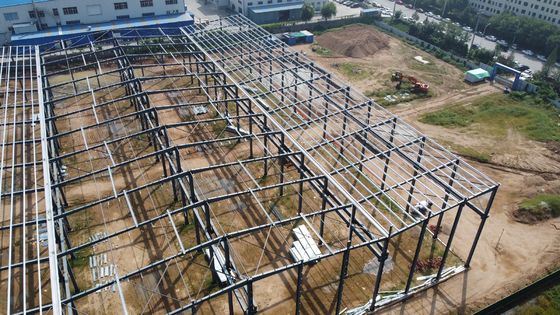 অস্ট্রেলিয়া স্টাইল ভাল ডিজাইন প্রিফ্যাব্রিকেটেড ইস্পাত কাঠামো গুদাম নির্মাণ সমাধান