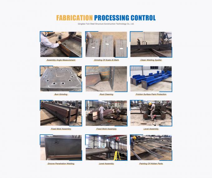 রাসায়নিক উদ্ভিদ প্রক্রিয়াকরণ সুবিধা শিল্প বায়ুচলাচল নল কাঠামো ইস্পাত কাঠামো জারা প্রতিরোধী 1